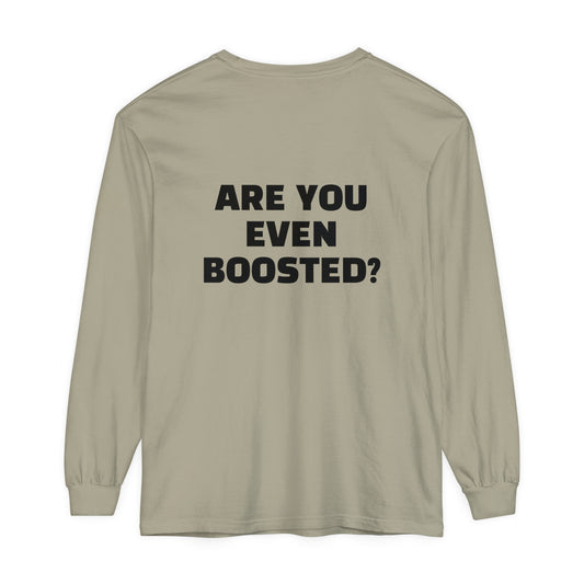 Speed&Sport™ Speed Lovers Garment-dyed Long Sleeve T-Shirt #areyouevenboosted