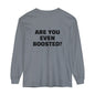 Speed&Sport™ Speed Lovers Garment-dyed Long Sleeve T-Shirt #areyouevenboosted